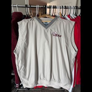 Vintage Eastern Kentucky University Windbreaker Vest